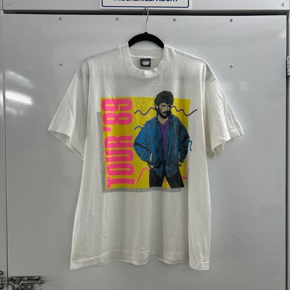 VTG 80s Eddie Rabbitt Tour Tshirt